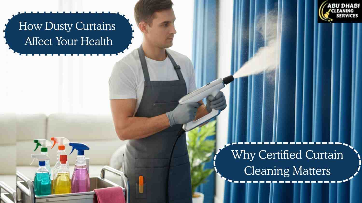 How Dusty Curtains Harm Your Health  Curtain Cleaning Abu Dhabi